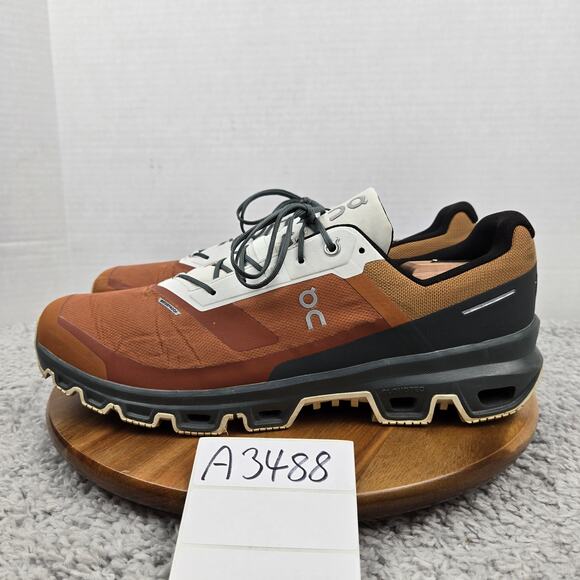 On Running Cloudventure Waterproof Brown Outdoor Daily Trail Running Shoe Men 13 - Picture 1 of 14
